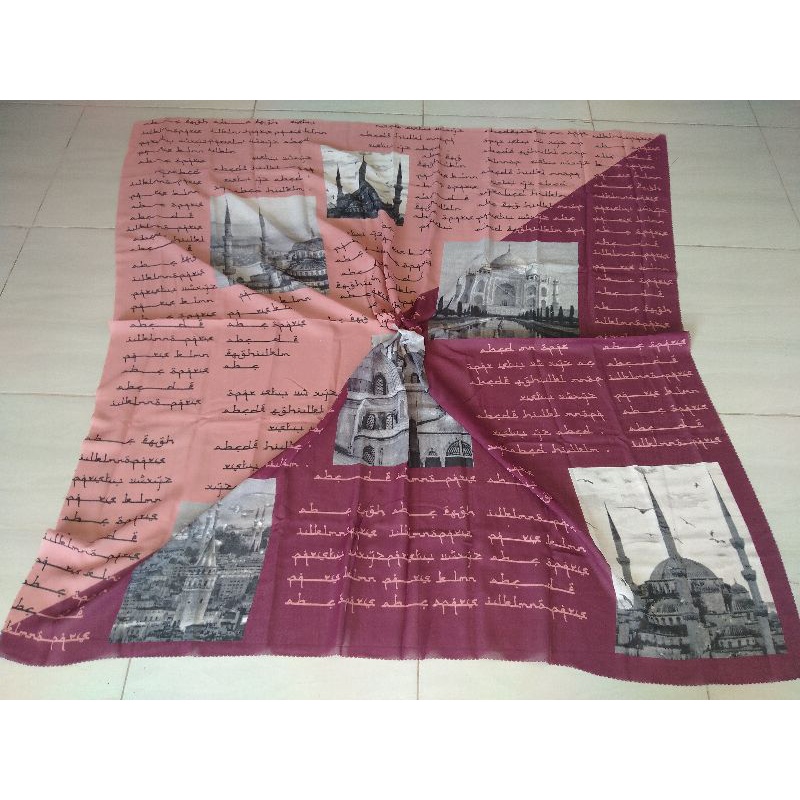 hijab koran arab jumbo new motif grosir termurah