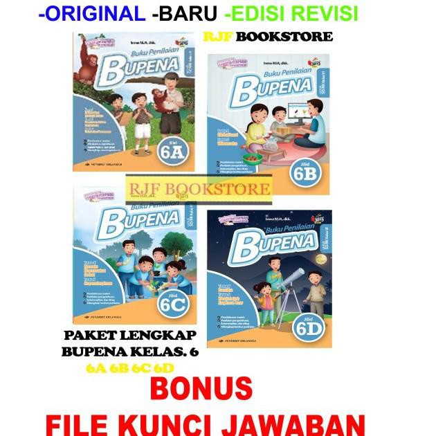 Promo Bupena Bk Penilaian 6a 6b 6c 6d K13n Plus File Kunci Jawaban Termurah Shopee Indonesia