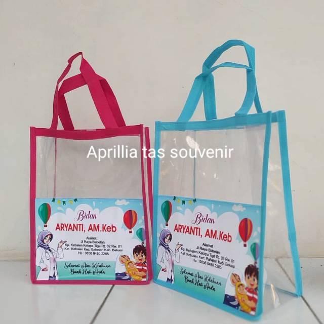 

Tas Mika Souvenir Bidan, Tas Bingkisan Kelahiran