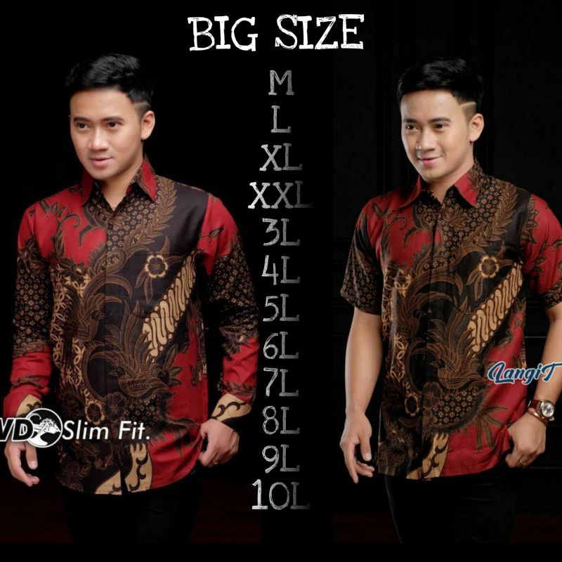 BATIK JUMBO BIG SIZE JUMBO M,L,XL,XXL,3XL,4XL,5XL,6XL,7XL,8XL,9XL;10xL