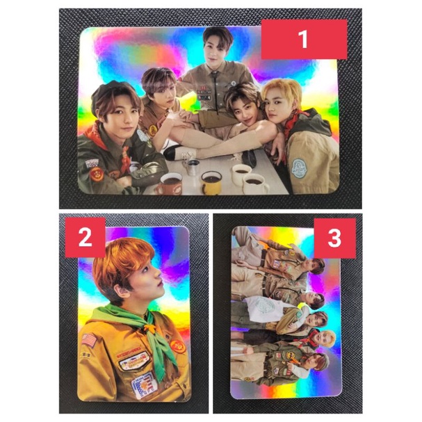 NCT Dream Summer Vacation Kit Holographic Photo Cards