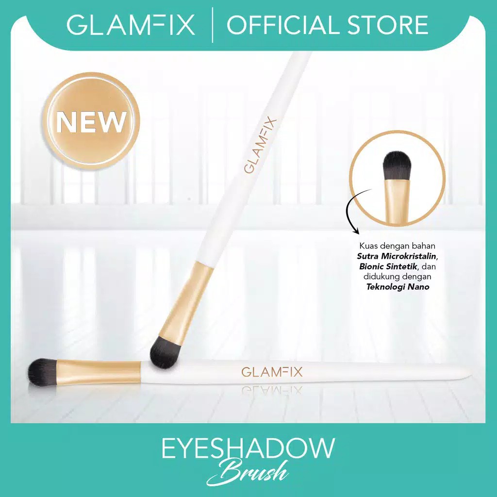 Glam Fix Fancy Eyeshadow Brush, Flawless Eyeshadow Brush, Eyeshadow Blanding brush, Highliter Brush, Eyebrow Brush NEW