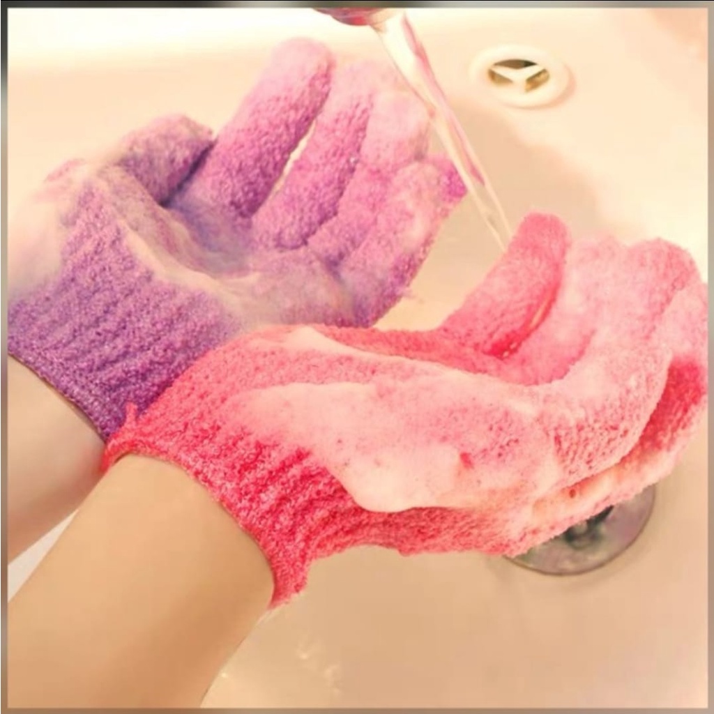 SCRUB BATH GLOVE SARUNG TANGAN MANDI ANGKAT DAKI