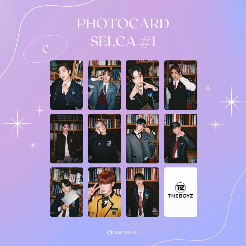 [THE BOYZ] PHOTOCARD SELCA #1 THE BOYZ ‼️BACA DESKRIPSI‼️