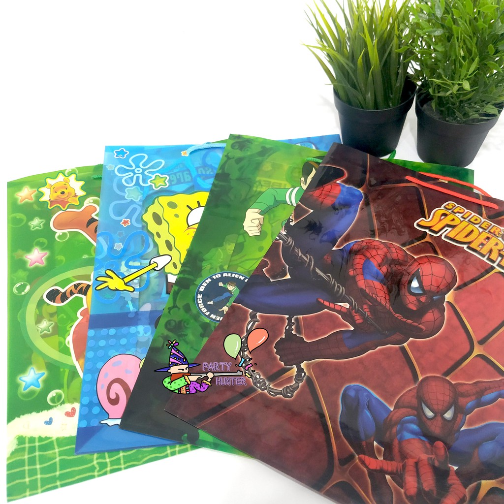 

Tas Mika / Paper Bag Mika / Goodie Bag Mika Karakter JUMBO