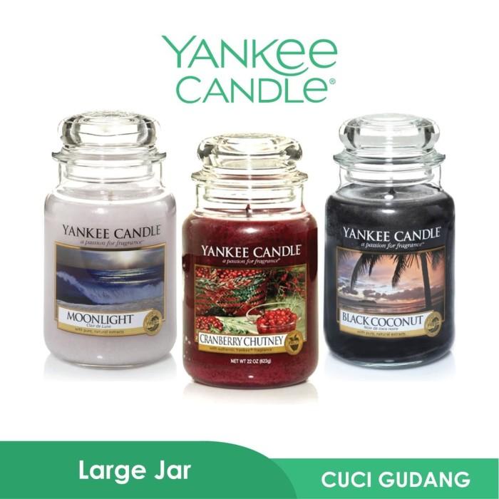 Candle | Yankee Candle Large Jar / Lilin Aromatherapy 623Gr All Variant
