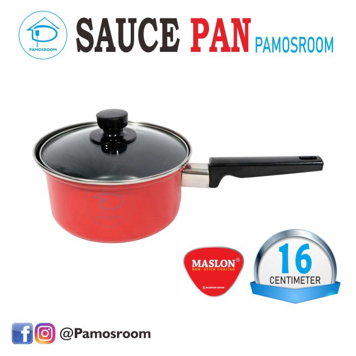 Yre New Panci Set Kingko 555 Non Steamer Stainless Steel Murah Ba AJ697  Maspion Saucepan 16 Cm + Gl