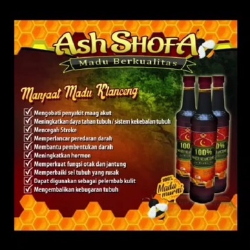 

MADU 100% MURNI ASH_SHOFA