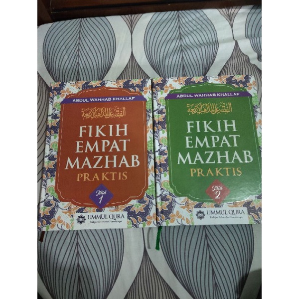 

Fikih 4 Mazhab jilid 1 dan jilid 2