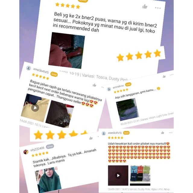 Bergo Maryam Plisket Full Lidi Premium PD 75 CM PB 90 CM