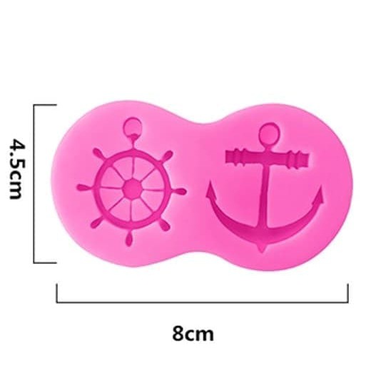 3D Silicon Mold Fondant Cake Decoration - Rudder Shape