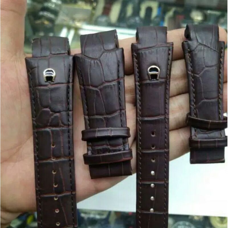 tali jam tangan cewek cowok AIGNER PALERMO kualitas kulit