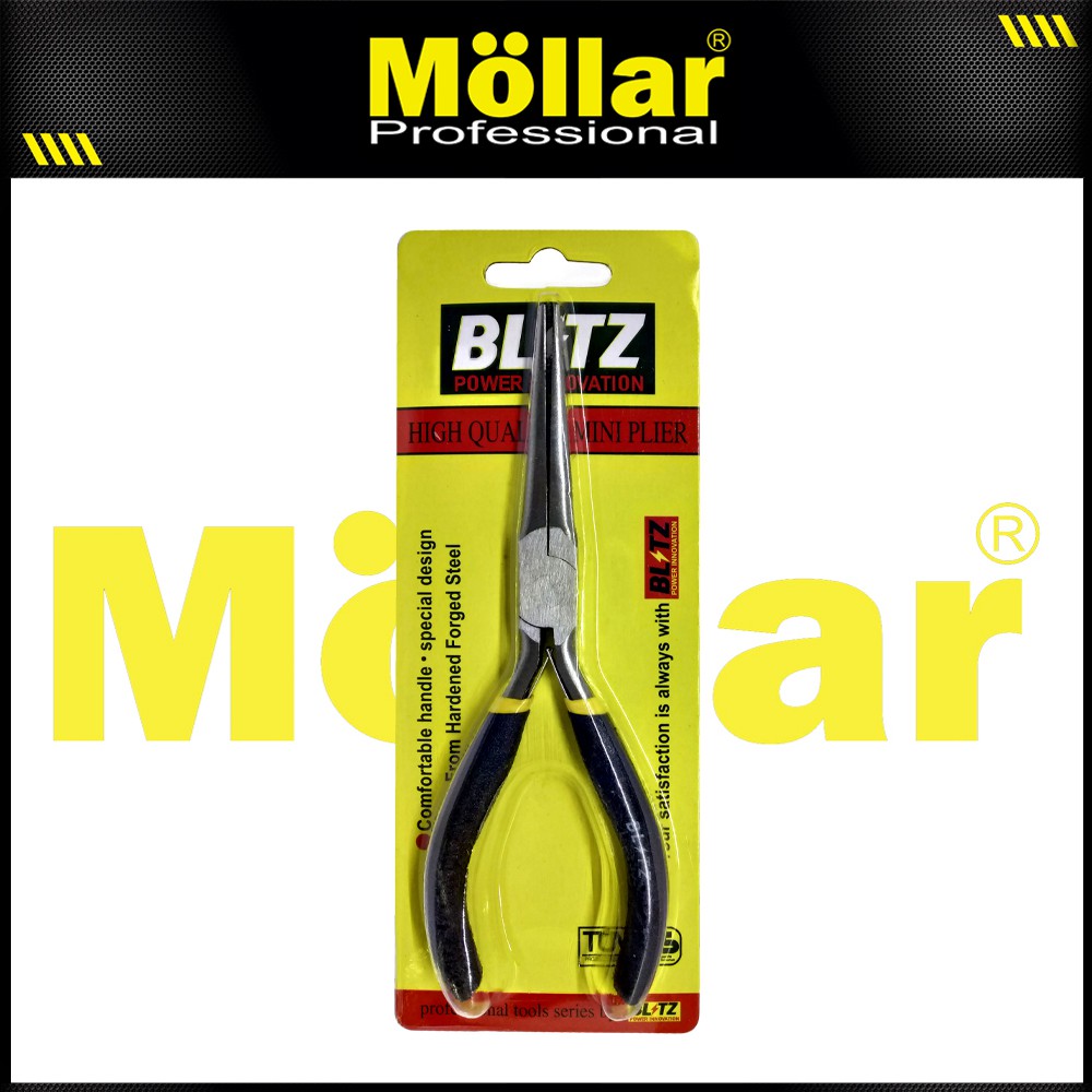 BLITZ Tang Mini Lancip 5.5 Inch Extra Long Nose Pliers Tang Cucut
