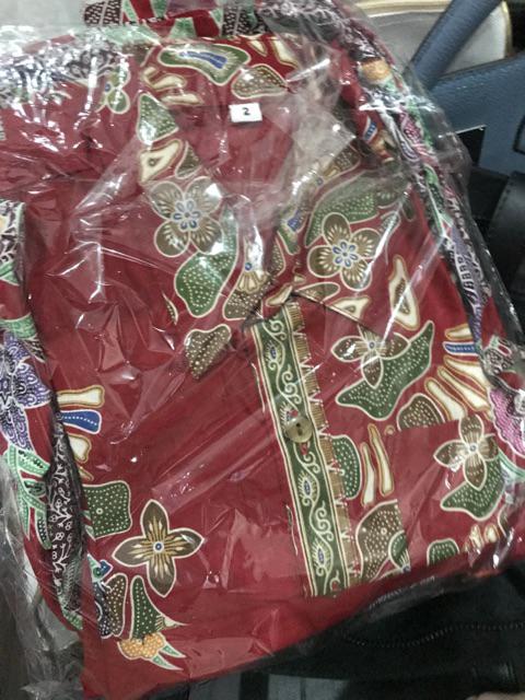 236 Kemeja Batik Anak Laki  2- 4 Thn /5- 12 Thn.