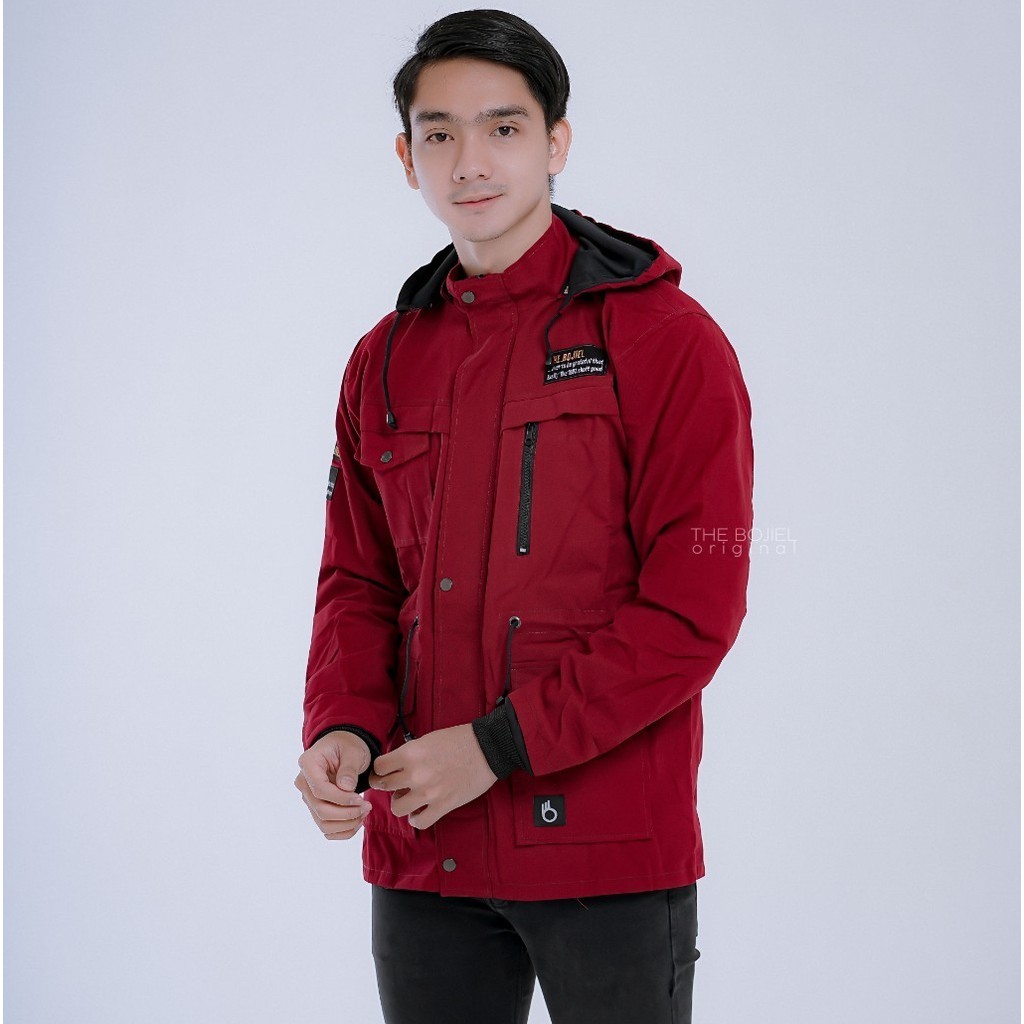 JAKET PARKA PRIA POLOS TERBARU ORIGINAL DISTRO