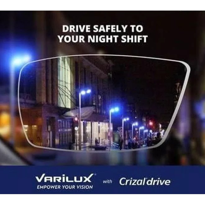 Lensa Essilor Crizal Drive