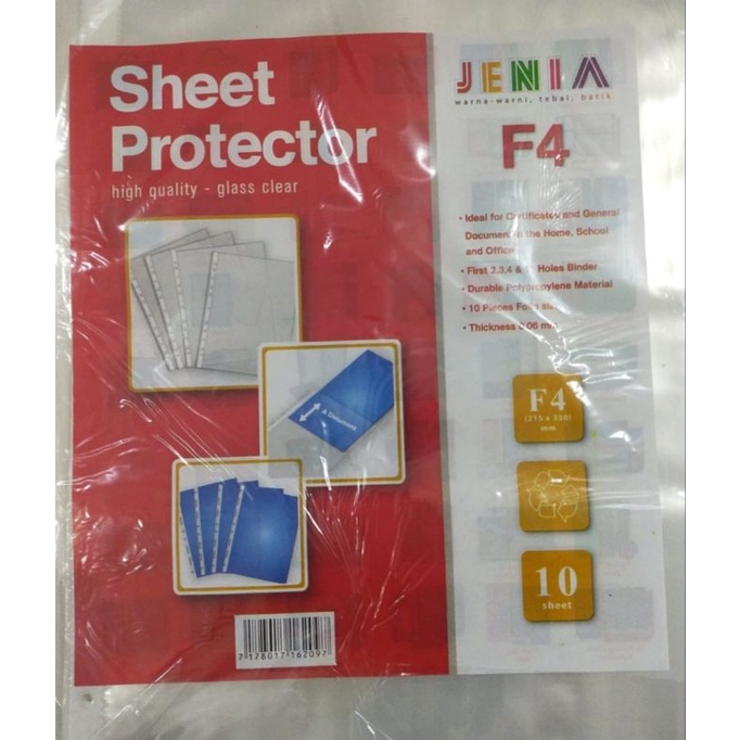 

Sheet Protectors F4 / PP Pocket