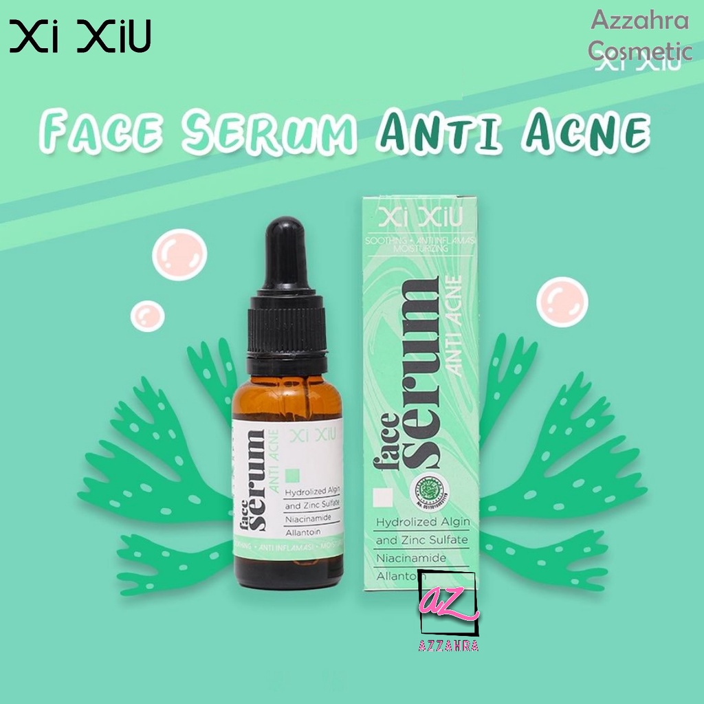 XI XIU Face Serum Anti Acne - 20ml / Serum jerawat / Kulit sensitif /ORIGINAL BPOM