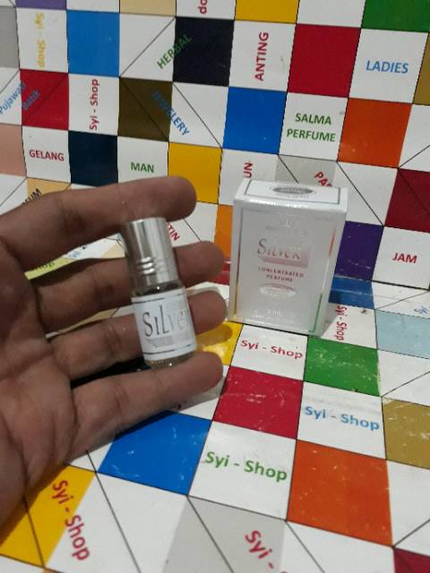 Parfum SILVER  Roll On Non Alkohol 3 ml DOBHA