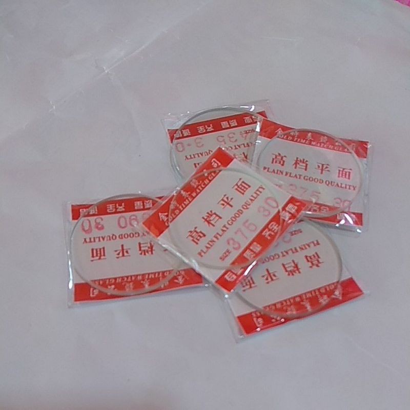 Kaca Jam Tangan Bening Datar Ketebalan 3mm