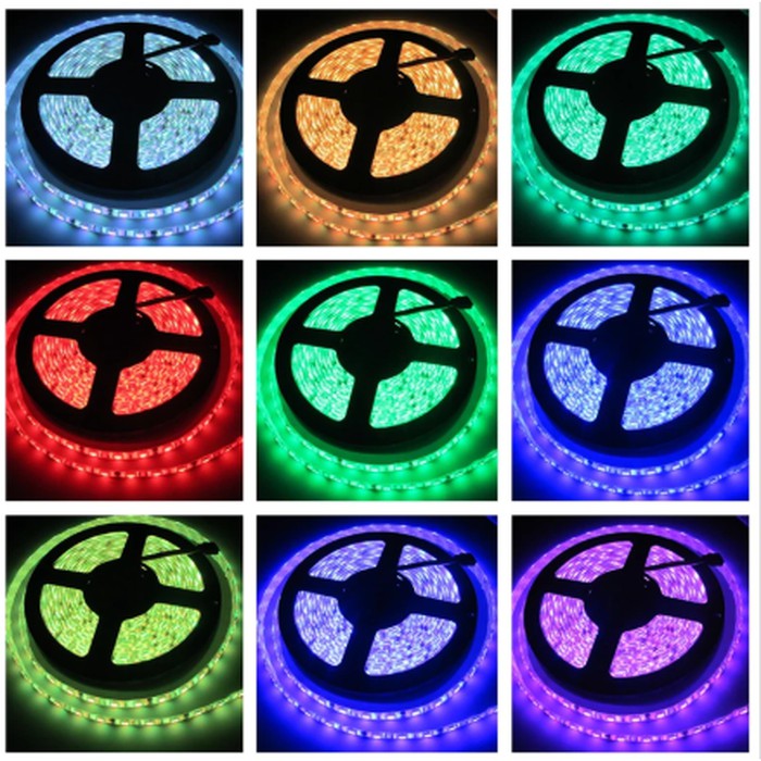 Lampu LED Strip Flexible Waterproof 300LED Roll 5 Meter IP65 SMD