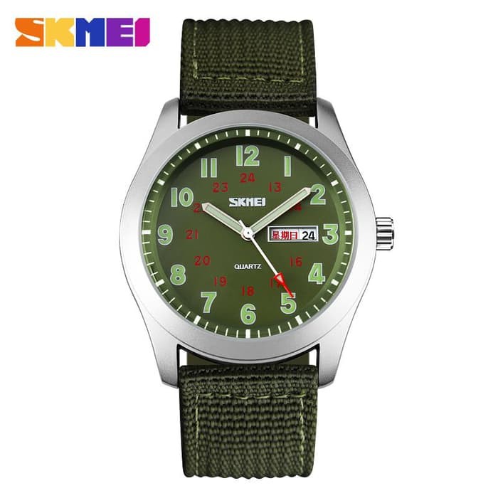 SKMEI Watch 9112 Original Water Resistant 50M - Green