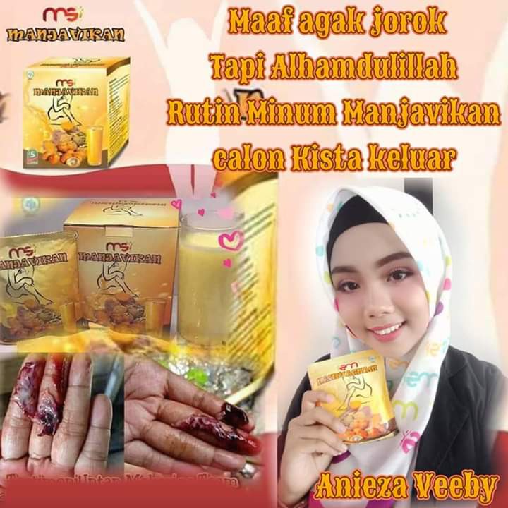 Anieza MSI MANJAVIKAN UNTUK WANITA 1 SACHET 100% ASLI