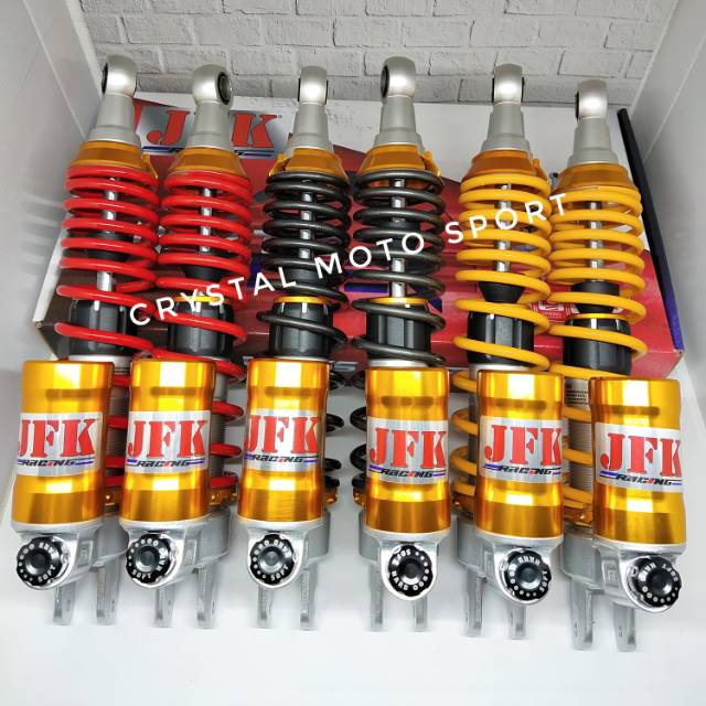 Shockbreaker belakang Yamaha aerox 155 305 mm shockbreaker belakang aerox 155 JFK 888 tabung bawah