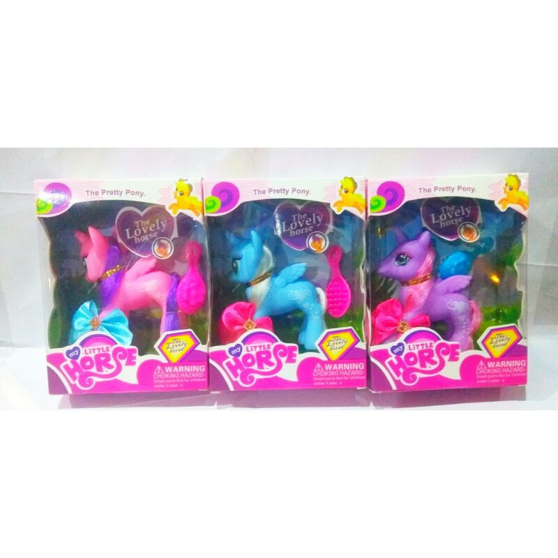 Mainan Kuda Pony unicorn - My First Unicorn - Kuda Pony Horse Mainan