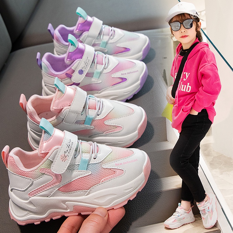 Free dus sepatu sneakers anak cewek model terbaru SP_51