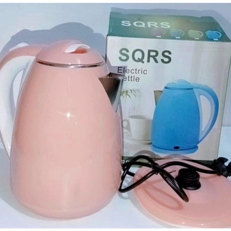 Teko Listrik SQRS-20 Electric Kettle Minimalis 2 Liter