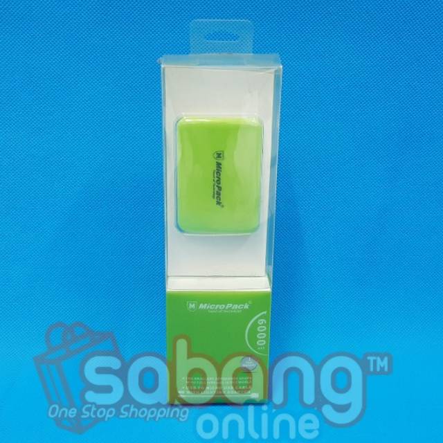 POWER BANK MICROPACK 6000 MAH