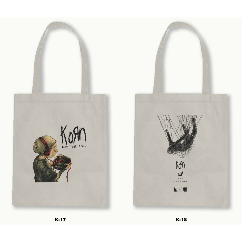 TOTE BAG BLACU - KORN .01