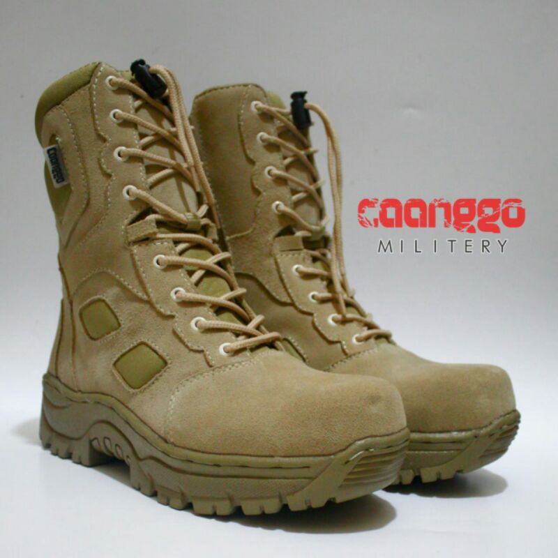 sepatu Pdl Tactical Gurun Polpp Terbaru Caanggo Militery
