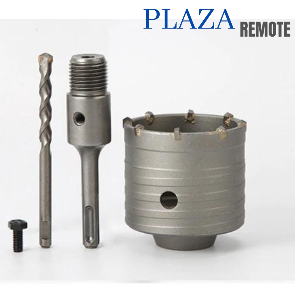 Mata Bor Lubang Tembok Hole Saw Hollow Core 80 MM SDS PLUS ROUND BULAT