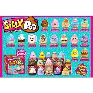 Silly Poo Squishy Original Licensed by Silly Squishies USA Limited