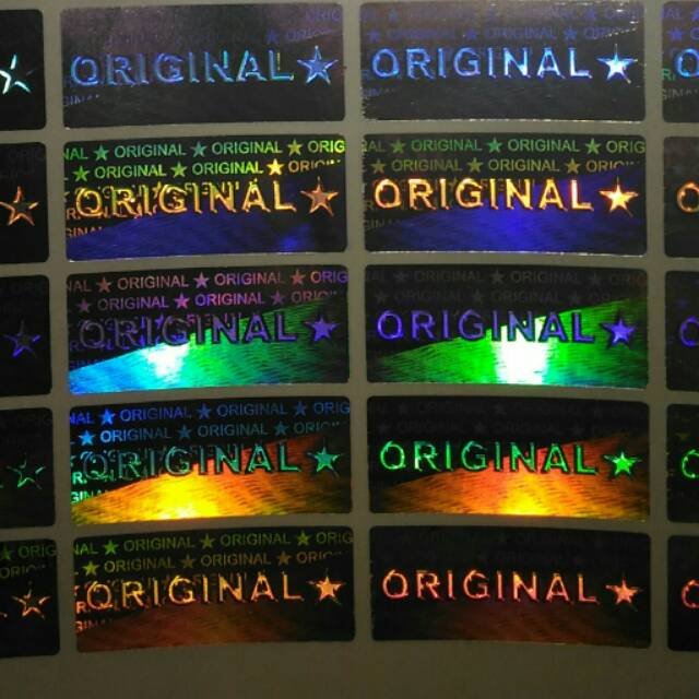 

STIKER HOLOGRAM ORIGINAL 3,5cm x 1,5 cm