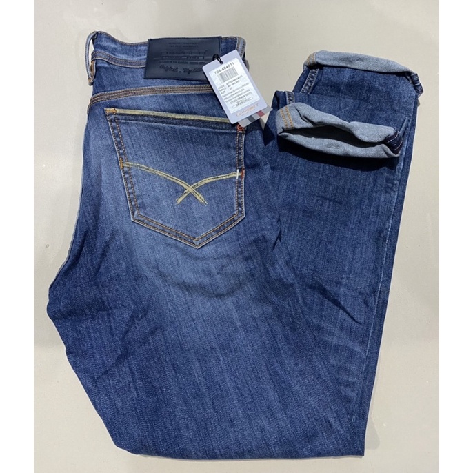 celana jeans oxygen bahan strech slimfit original new produk