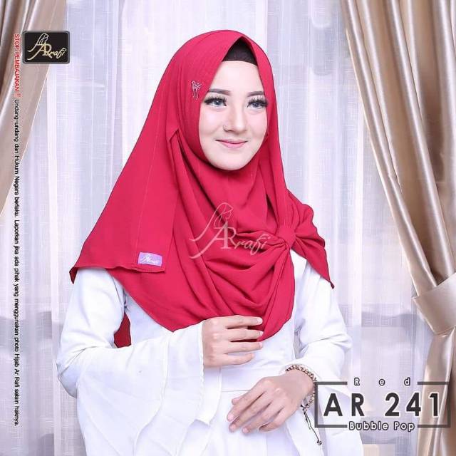 Ready
AR 241 Hijab scarf Agen Ainun Miulan Abika Arrafi Umama Irvie