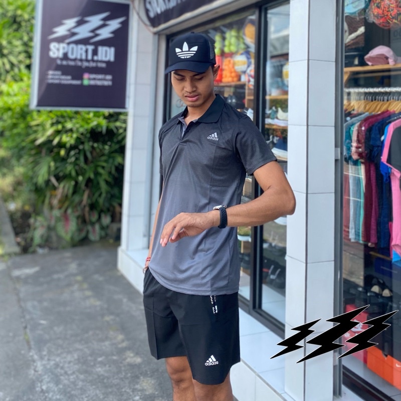 BAJU SPORT BERKERAH ADIDAS