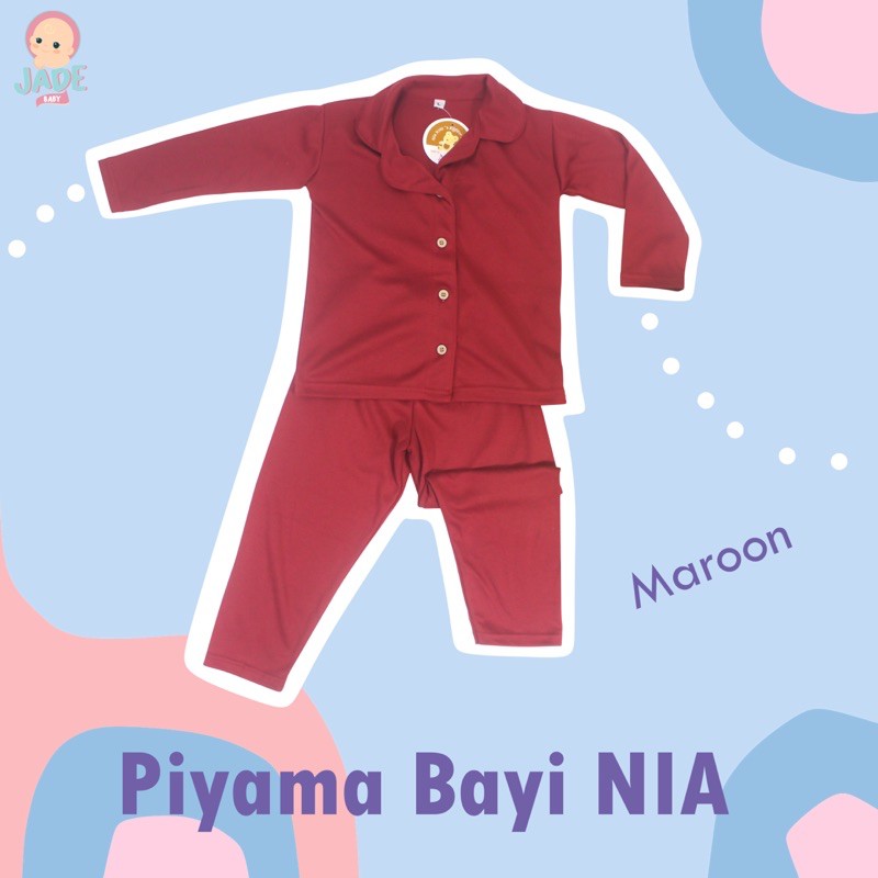 PIYAMA BAYI NIA - PIYAMA NIA PREMIUM MURAH