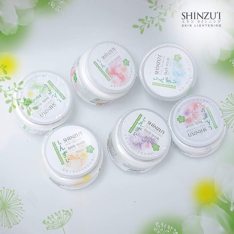 Shinzui Skin Lightening Body Scrub 200gr