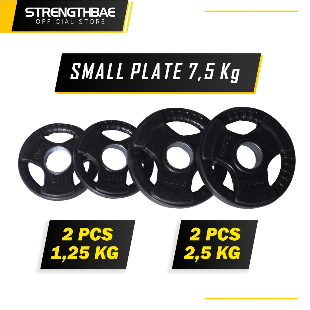 Jual Beginner Bundle Weight Plate STRENGTHBAE - Plat Beban 1,25kg, 2 ...