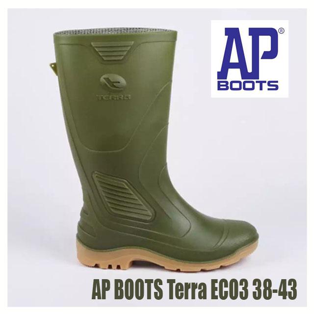 AP Boots Terra ECO 3 Panjang 38-43 / Sepatu Karet Proyek Outdoor Tahan Air