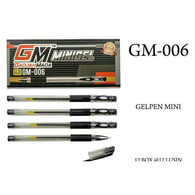 

HOT SALE PROMO Pen/ Bolpen/ Pulpen/ ballpoint/ pena murah GM006 minigel 0.5 Terjamin