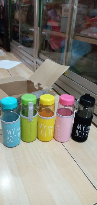 My Bottle Pouch Busa 500ml | Botol Minum Infused Water/ Botol Sepeda/ Botol Kantor