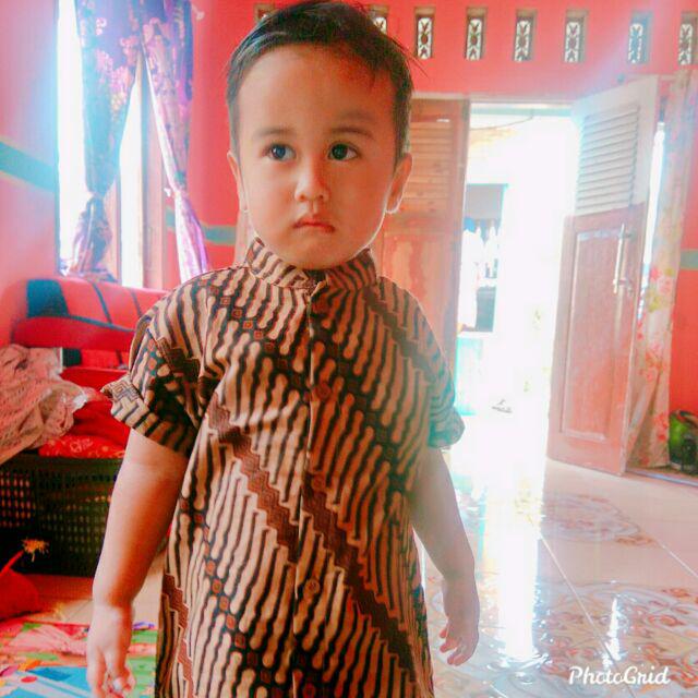 Kemeja Batik Anak Dan Dewasa