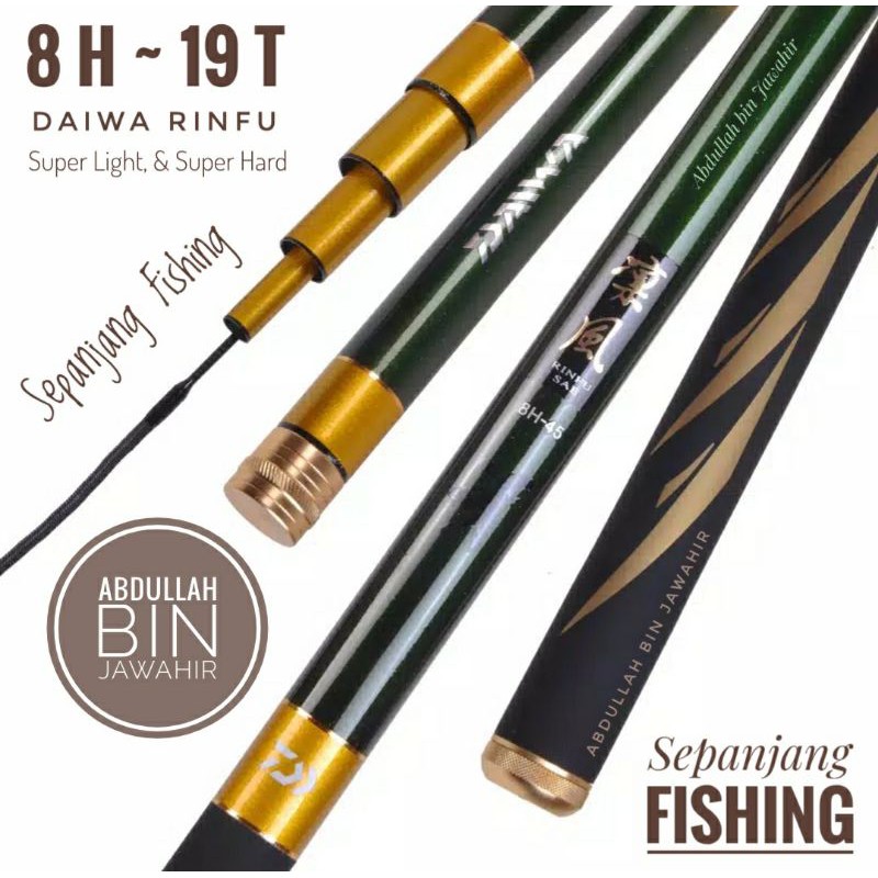 Tegek Daiwa Rinfu 540 ~ Kaku 8H 19T ~ free packing PVC