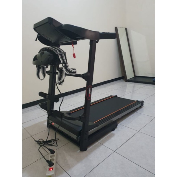 Ready Stock Alat Fitness Treadmill Elektrik 3 Fungsi LS609