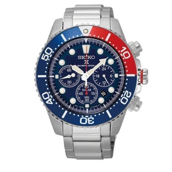 Seiko Solar SSC019P1 Divers Chronograph